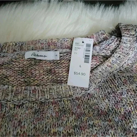 Raglan 3/4 Sleeve Sweater - Picture 5 of 6